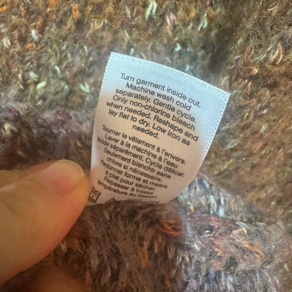 Multicolor Patchwork Women's Button Down Cardiganq - image 6